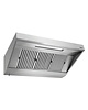 Bartscher Wandafzuigkap | CNS | Zonder Motor | 1700x900x450(h)mm 