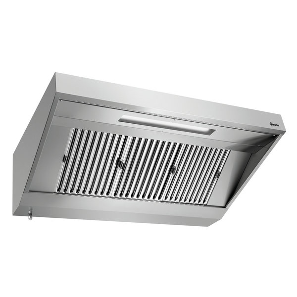 Wandafzuigkap | CNS | Zonder Motor | 1800x900x450(h)mm