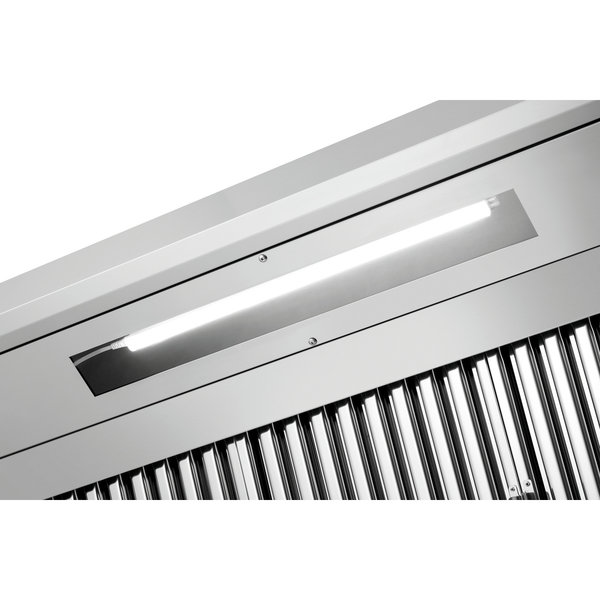 Wandafzuigkap | CNS | Zonder Motor | 1800x900x450(h)mm