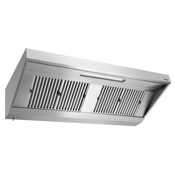 Wandafzuigkap | CNS | Zonder Motor | 2000x900x450(h)mm