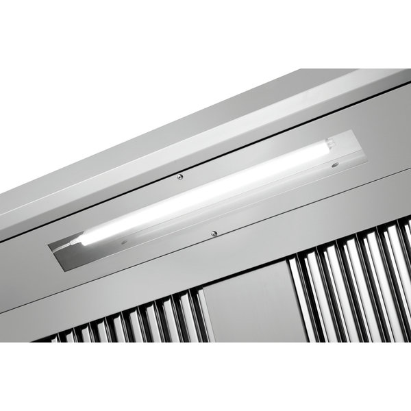 Wandafzuigkap | CNS | Zonder Motor | 2200x900x450(h)mm