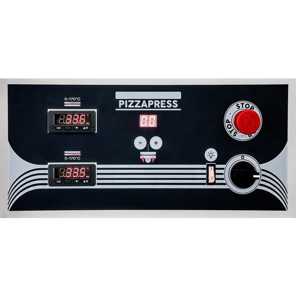 Pizzapletter | Ø45cm | 400V (6.1kW) | 660x780x850(h)mm
