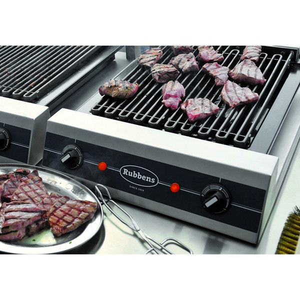 Vapogrill | 3 Elementen | 400V (4.8kW) | 600x545x130(h)mm