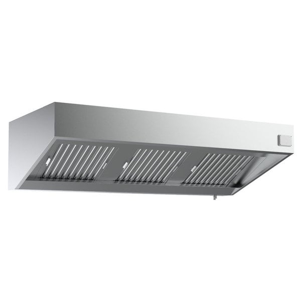 Afzuigkap | Schuin Model | Incl. Motor | 900m³/u | 0.15kW (230V) | Incl. Regelaar + Verlichting | 1000x700x520(h)mm