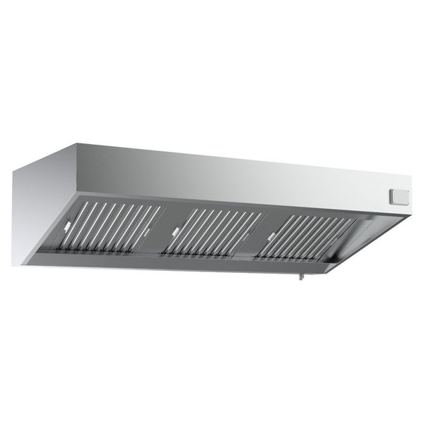 Afzuigkap | Schuin Model | Motor + Regelaar | Verlichting | 1350m³/h | 230V (147W) | 1600x700x520(h)mm