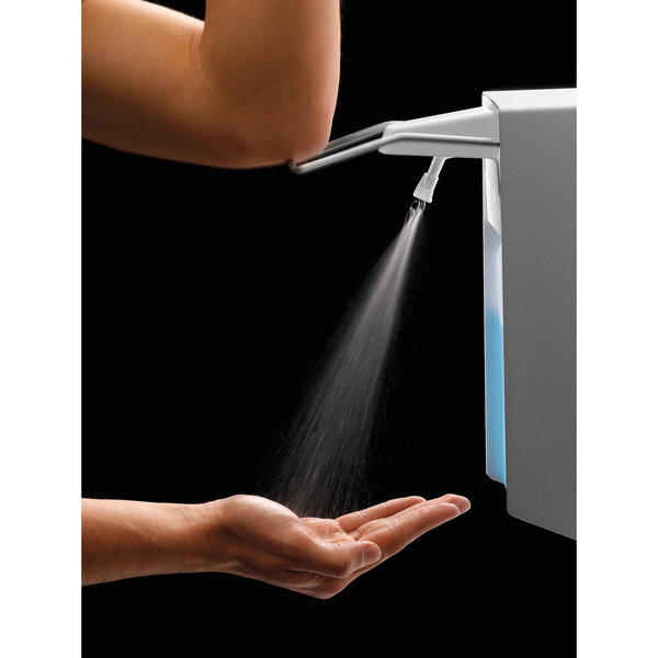 Desinfectiedispenser PS 0,9L-W | 1000ml | Wandmontage | 95x225x310(h)mm