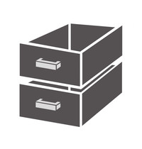 CombiSteel Ladenblok | CombiSteel Koelwerkbanken | 2 Laden