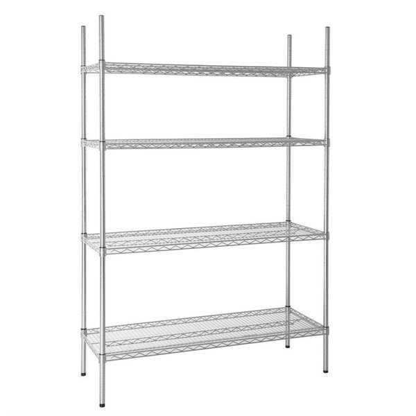 Voorraadrek | 4 Schappen (Verstelbaar) | 1220x457x1830(h)mm