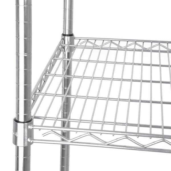 Voorraadrek | 4 Schappen (Verstelbaar) | 1220x457x1830(h)mm
