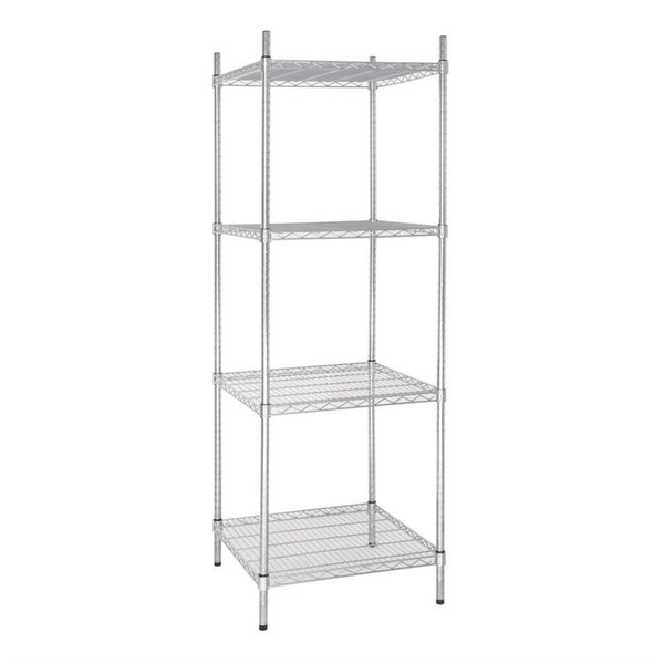 Voorraadrek | 4 Schappen (Verstelbaar) | 610x610x1830(h)mm