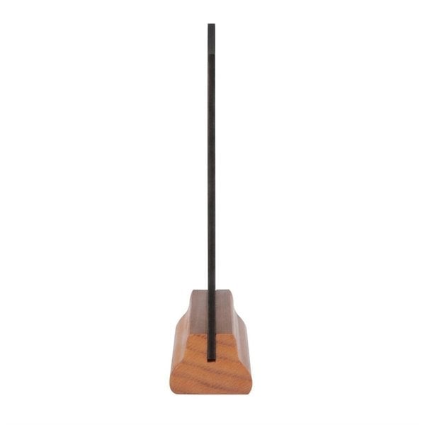Tafel krijtbord | Met houten voet | 31,5x18,2cm