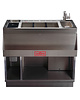 Collins Bar-/Cocktailstation | RVS | MACH 1 | Onderbar | Spoelbak + Kraan | Snijplank | GN-/IJsbakken | 1000x500x880-940(h)mm 