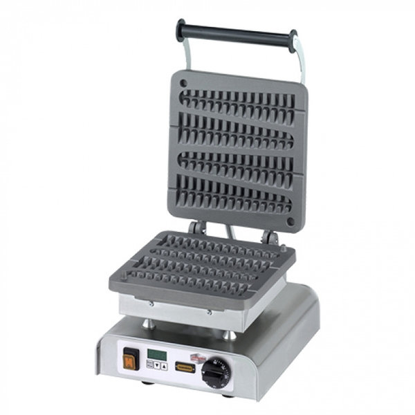 Wafelijzer | Vaste Platen (Gietijzer) | Wafels Op Stok | 2.2kW | 230V | 310x340x250(h)mm