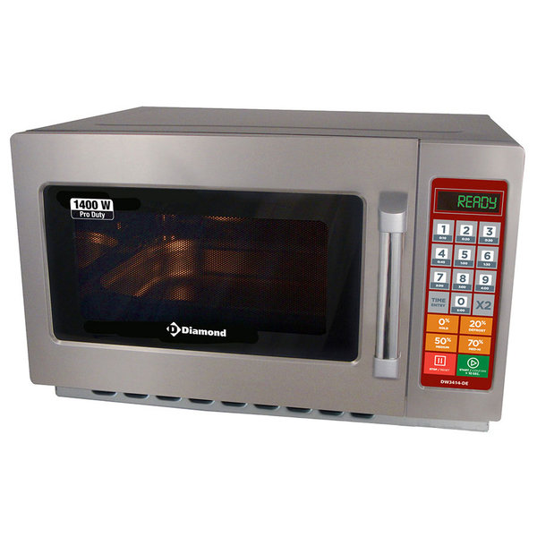 Magnetron | RVS | 34L (2/3 GN) | 1400W | Digitale Bediening | 553x488x343(h)mm