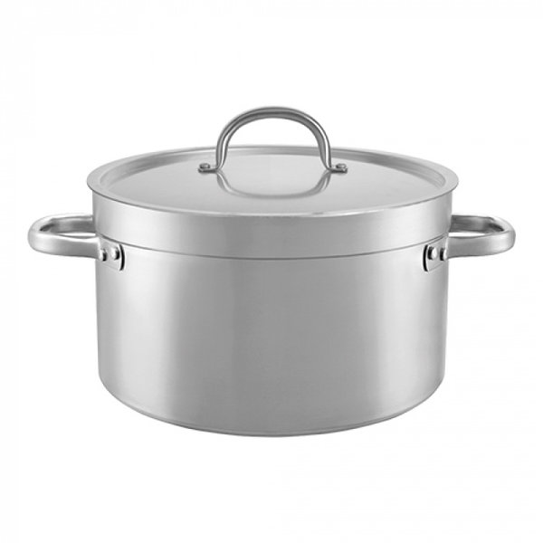 Kookpan aluminium | 31,4 liter | Met deksel | Ø40x25(h)cm