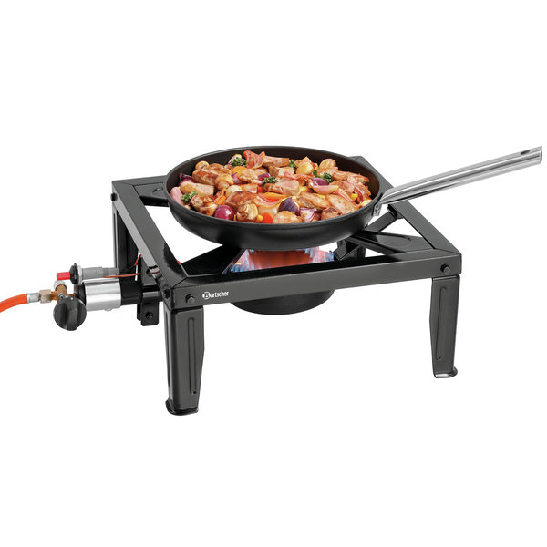Gaskooktoestel | Tafelmodel | 1 Brander | 10.5kW | 410x540x180(h)mm