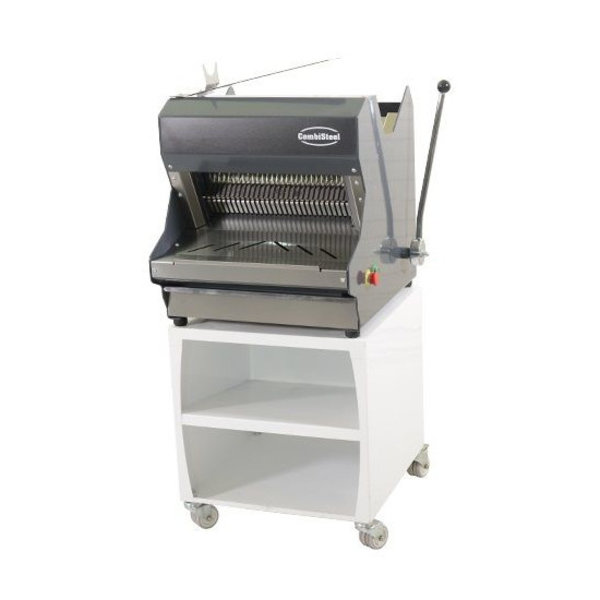 Broodsnijmachine | Brood 430mm | Snijdikte 13mm | 0.37kW (230V) | 800x850x850(h)mm