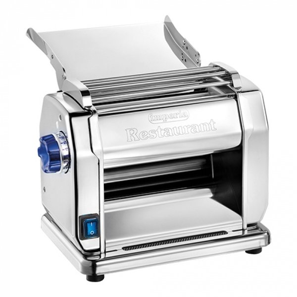Pasta-apparaat elektrisch verchroomd gepolijst staal Prof N.032 | 190W | Uitrol vlak van 22cm | 325x360x275(h)mm