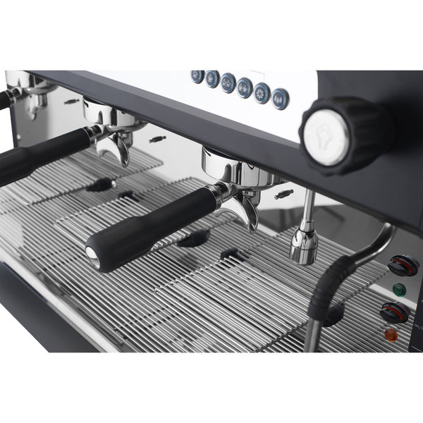 Espressomachine | AROMA | Zwart | 2 Groepen | Digitaal | 3.7kW | 750x600x595(h)mm