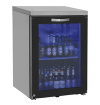 Mastro Barkoelkast Module | 1 Deur | RVS Werkblad | 460x500x875(h)mm 