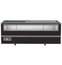 CombiSteel Supermarkt Vrieskist | 1005L | Zwart | -18°C/-23°C | Statisch | Schuifdeksels | Frontruit | 2124x952x894(h)mm 