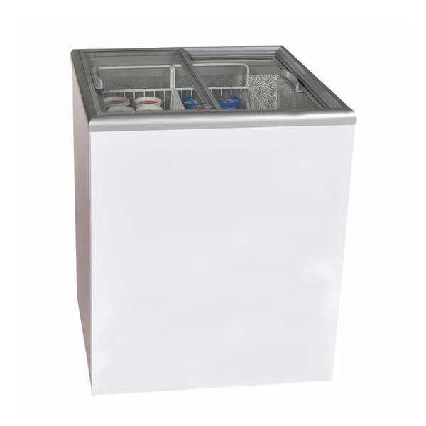 Vrieskist | NOVA | 163L | Wit | -14°C/-26°C | Statisch | Schuifdeksels | 763x693x895(h)mm
