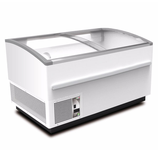 Supermarkt Koel-/Vrieskist | DOMINO | 543L | Wit | +5°C/-25°C | Statisch | Schuifdeksels | 1508x978x815(h)mm