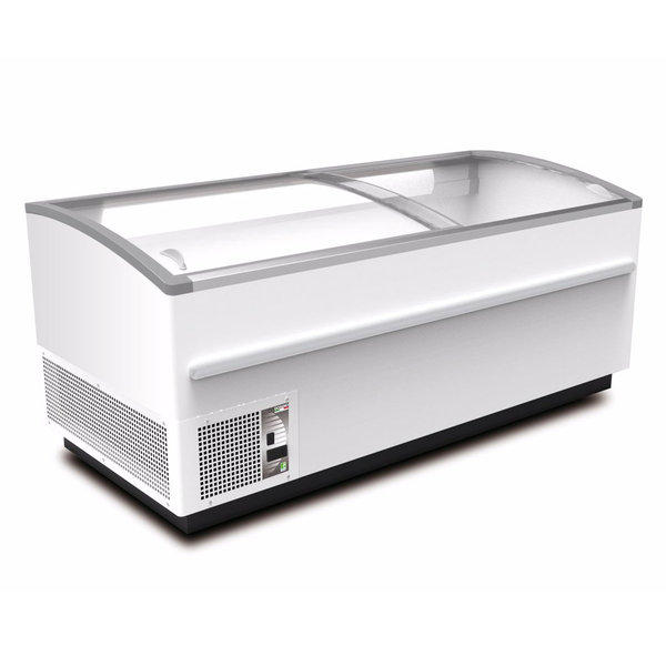 Supermarkt Koel-/Vrieskist | DOMINO | 771L | Wit | +5°C/-25°C | Statisch | Schuifdeksels | 2058x978x815(h)mm