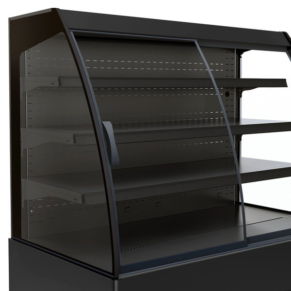 Wandkoeling | NOAH | Zwart | +2°C/+8°C | Geforceerd | 4 Schappen | 1.8kW | Schuifdeuren | 1310x665x1500(h)mm