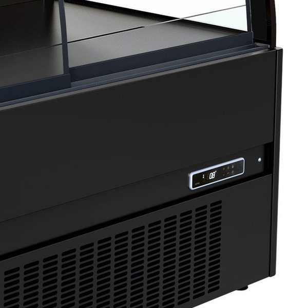 Wandkoeling | NOAH | Zwart | +2°C/+8°C | Geforceerd | 4 Schappen | 1.8kW | Schuifdeuren | 1510x665x1500(h)mm