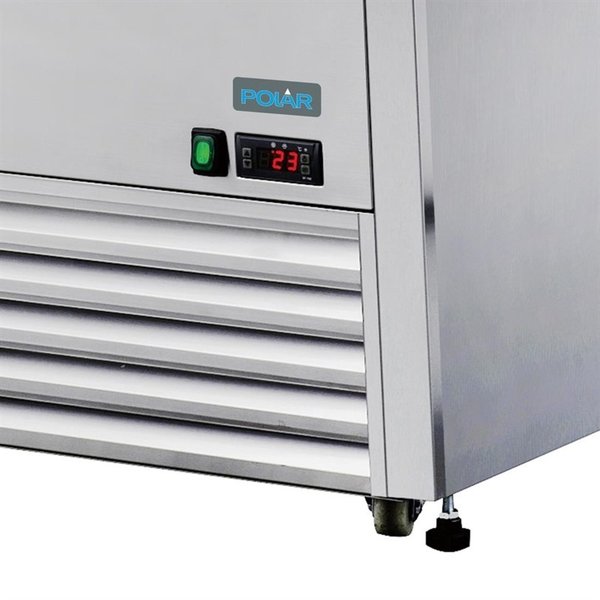 Wandkoeling | RVS | +3°C/+5°C | Geforceerd | 4 Schappen | 1.3kW | Schuifdeuren | 918x792x1450(h)mm