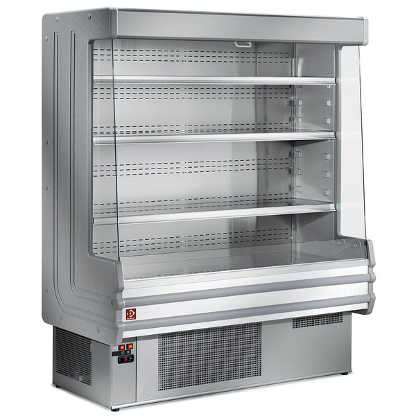 Wandkoeling | DANNY | Grijs | +3°C/+6°C | Geforceerd | 4 Schappen | 0.78kW | 1000x750x1820(h)mm