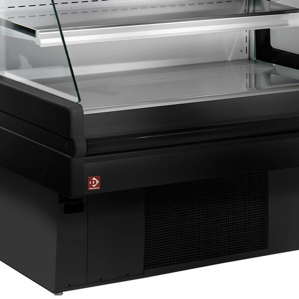 Wandkoeling | MANDY | Zwart | +4°C/+6°C | Geforceerd | 4 Schappen | 1.25kW | 1500x750x1290(h)mm