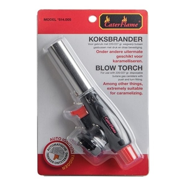 Koksbrander voorzien van piëzo ontsteking (zonder gasbus)