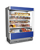 Mastro Wandkoeling | VULCANO | Grijs/Blauw | +3°C/+5°C | Geventileerd | 5 Schappen | 2.37kW | Intern Nachtgordijn | 2080x800x2040(h)mm 