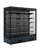 CombiSteel Wandkoeling | MIKE | Zwart | -1°C/+5°C | Geforceerd | 6 Schappen | 0.44kW | Klapdeuren | 1935x880x2040(h)mm 