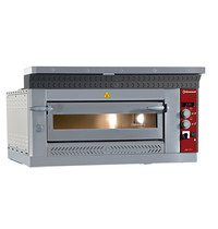 Diamond Pizzaoven | Elektrisch | 1x4 Ø350mm | Met Vuurvaste Stenen | 6.6kW | 1070x1010x400(h)mm 