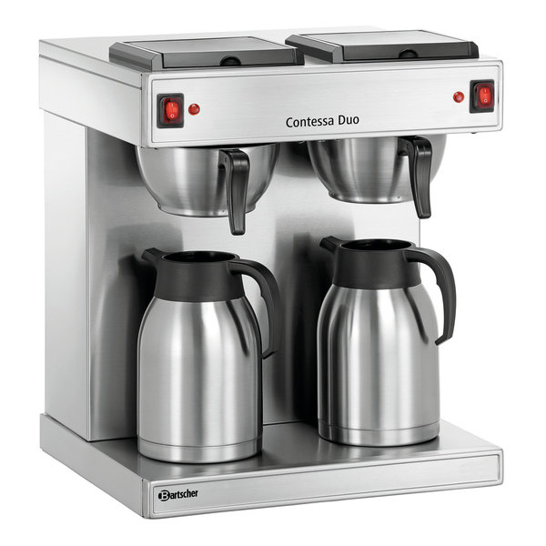 Koffiemachine Contessa Duo | 2x 2L | 2x 1.4kW | 430x400x520(h)mm