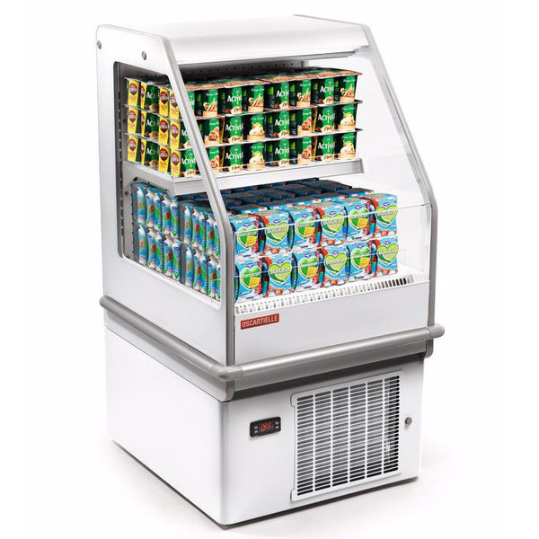 Wandkoeling | GENIUS2 S | Wit | +2°C/+4°C | Geventileerd | 2 Schappen | Intern Nachtgordijn | 580x680x1109(h)mm