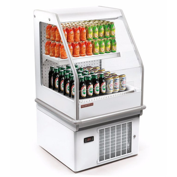 Wandkoeling | GENIUS2 S | Wit | +2°C/+4°C | Geventileerd | 2 Schappen | Intern Nachtgordijn | 580x680x1109(h)mm