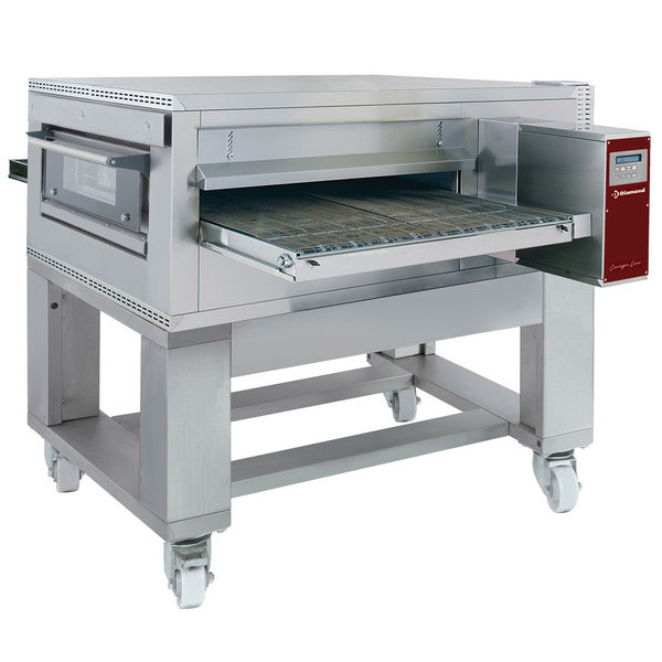 Tunneloven | Elektrisch | Geventileerd 1000 | 60 of 330 Pizza's/u | 44.9kW | 1820x2450x720/1190(h)mm