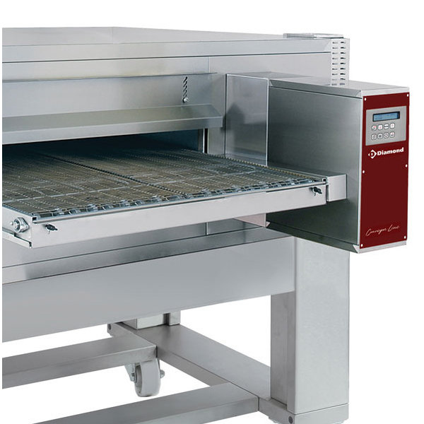 Tunneloven | Elektrisch | Geventileerd 1000 | 60 of 330 Pizza's/u | 44.9kW | 1820x2450x720/1190(h)mm