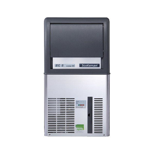 IJsblokjesmachine | Maat S | 28kg/24h | Voorraad 12kg | Luchtgekoeld | Afvoerpomp | 386x600x695(h)mm