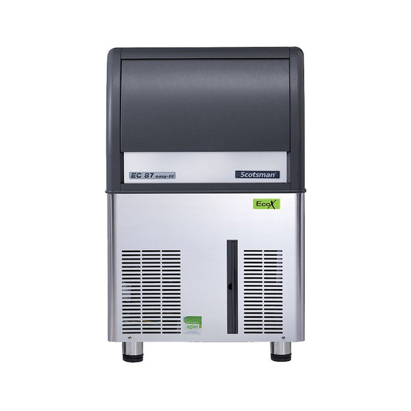 IJsblokjesmachine | Maat  M | 44kg/24h | Voorraad 19kg | Luchtgekoeld | Afvoerpomp | 531x600x825(h)mm