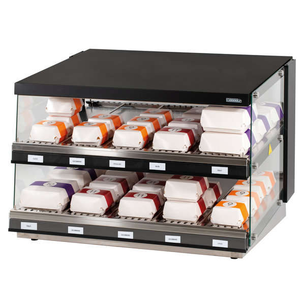 Burger warmhoudvitrine | 1.16kW | UV lamp-M | 953x700x691(h)mm