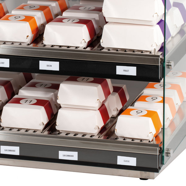 Burger warmhoudvitrine | 1.16kW | UV lamp-M | 953x700x691(h)mm