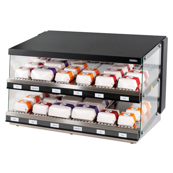 Burger warmhoudvitrine | 1.86kW | UV lamp-L | 1106x700x691(h)mm