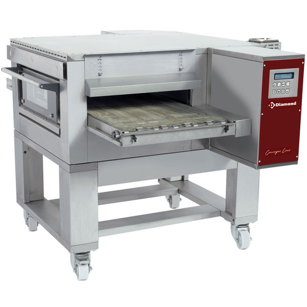 Tunneloven | Elektrisch | Geventileerd 500 | 25 of 135 Pizza's/u | 14.2kW | 1260x1750x490/1070(h)mm