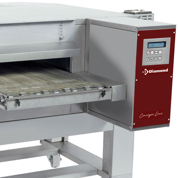 Tunneloven | Elektrisch | Geventileerd 500 | 25 of 135 Pizza's/u | 14.2kW | 1260x1750x490/1070(h)mm