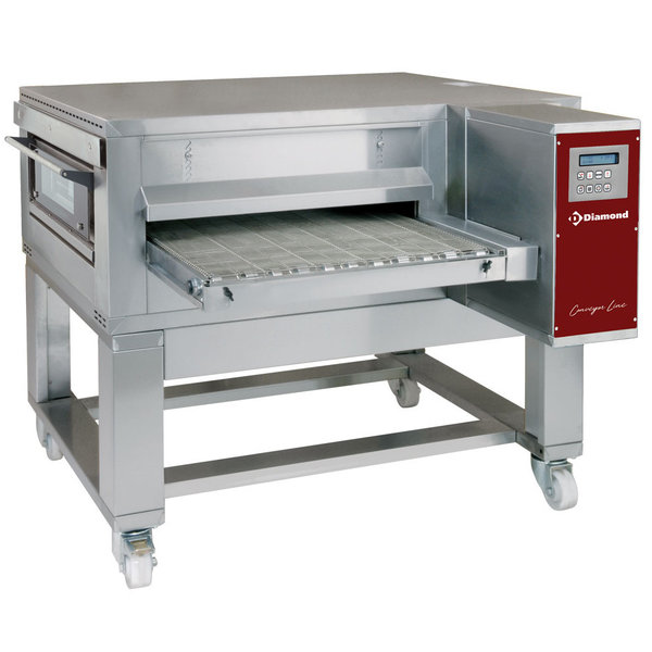 Tunneloven | Elektrisch | Geventileerd 650 | 25 of 155 Pizza's/u | 18.5kW | 1400x2000x550/1100(h)mm